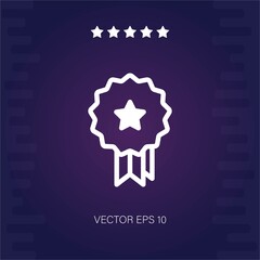 medal vector icon