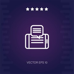 smartphone vector icon