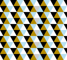 Vector seamless pattern. Modern stylish texture. Repeating geometric. 