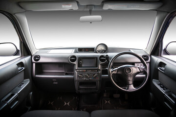 Naklejka premium The interior of the car
