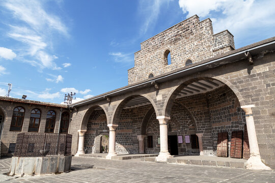 View of the Virgin Mary Syriac Orthodox Church in Diyarbakir, Turkey.  