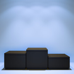 4K Product Showcase for compositing and commercial use. Box podium