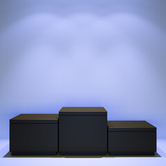 4K Product Showcase for compositing and commercial use. Box podium