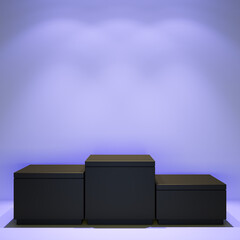 4K Product Showcase for compositing and commercial use. Box podium