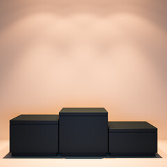 4K Product Showcase for compositing and commercial use. Box podium