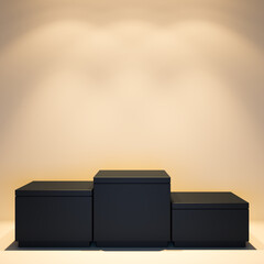 4K Product Showcase for compositing and commercial use. Box podium