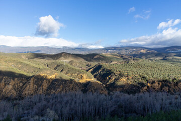 mountainous landscape in southern Spain