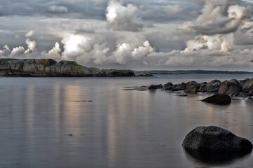 : Półwyspep Osteroya w Sandefjord, widok na fjord