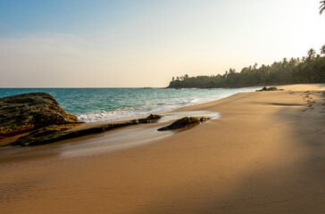 Plage d&eacute;serte