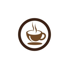 coffee glass logo