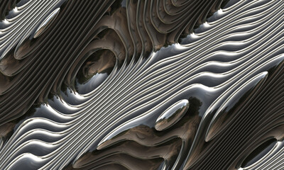 abstract dark metal steel