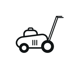 Lawn mower icon