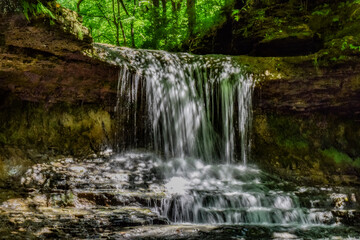 waterfall in the park