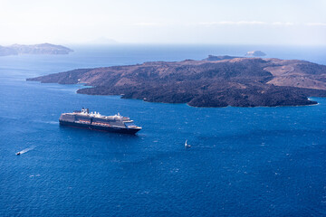 cruise ship in the sea