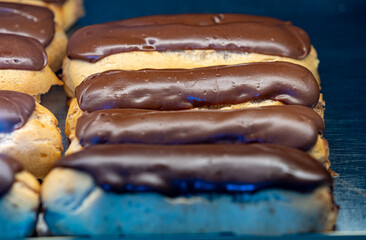 Cakes, pastries, sweets, pastries and chocolates