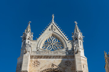 CATEDRAL DE LEON GOTICA DETALLES EXTERIORES