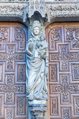 LEON ESPAÑA DETALLES CATEDRAL 