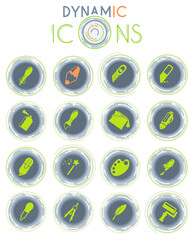 Design tools dynamic icons