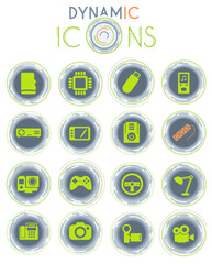 Devices dynamic icons
