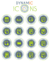 Documents icons set