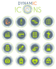 drug store dynamic icons