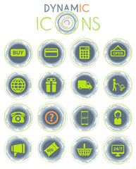 E-commerce simply icons