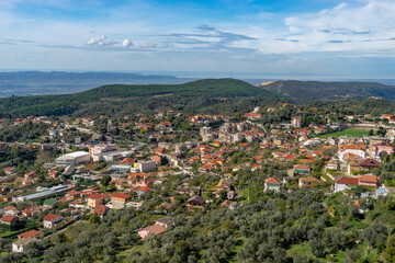 Obraz premium The Beautiful Town of Kruje in Albania