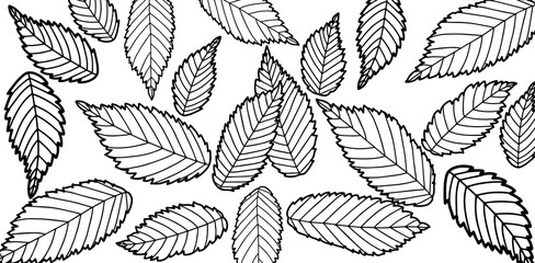 Leaf and flower background vector. Tropical pattern design for packaging, wallpaper and print, Vector illustration.