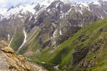 mountain landscape in the alps