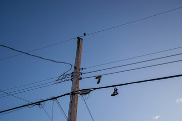 high voltage power lines