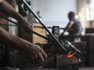 lavorazione vetro burano