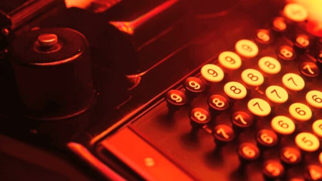 Old Adding Machine