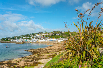 Malerische Kueste bei St.Mawes, Cornwall, England, UK