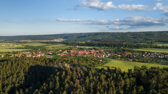 german town in the valley