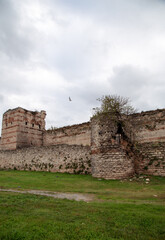 View of Yedikule Fortress in Istanbul, Turkey