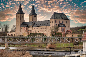 Schloss Rochlitz im Landkreis Mittelsachsen