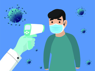 
TEMPERATURE CHECK VECTOR