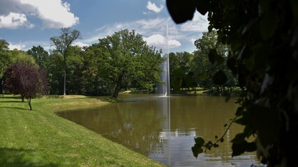 Kamieniec Ząbkowicki. Park.