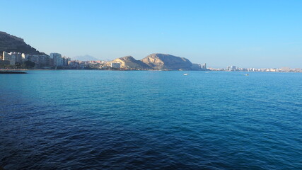 Alicante ciudad marinera en el mediterráneo