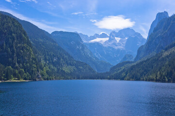 Fototapeta na wymiar Gosau Lake, Austria, Europe