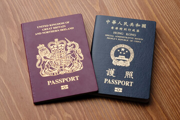 British National Oversea (BNO) Passport and Hong Kong Special Administrative Region (HKSAR) Passport
