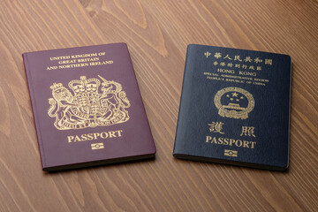 British National Oversea (BNO) Passport and Hong Kong Special Administrative Region (HKSAR) Passport
