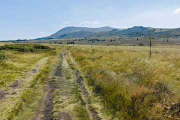 Autumn landscape of Vitosha Mountain, Bulgaria