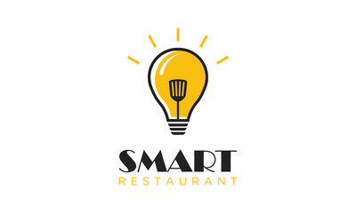 smart restaurant Icon Logo Design Element