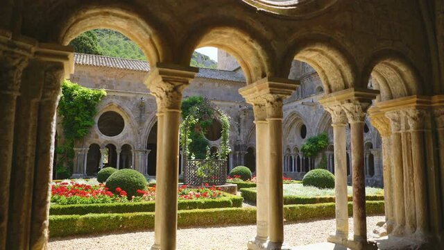 Abbaye Sainte-Marie de Lagrasse in Southern France