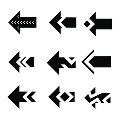 set of arrows