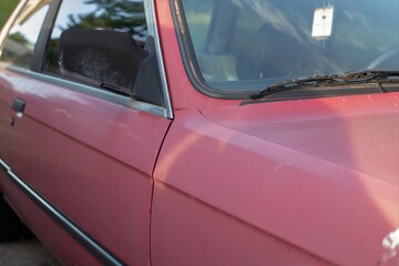  An abundant classic car panel details