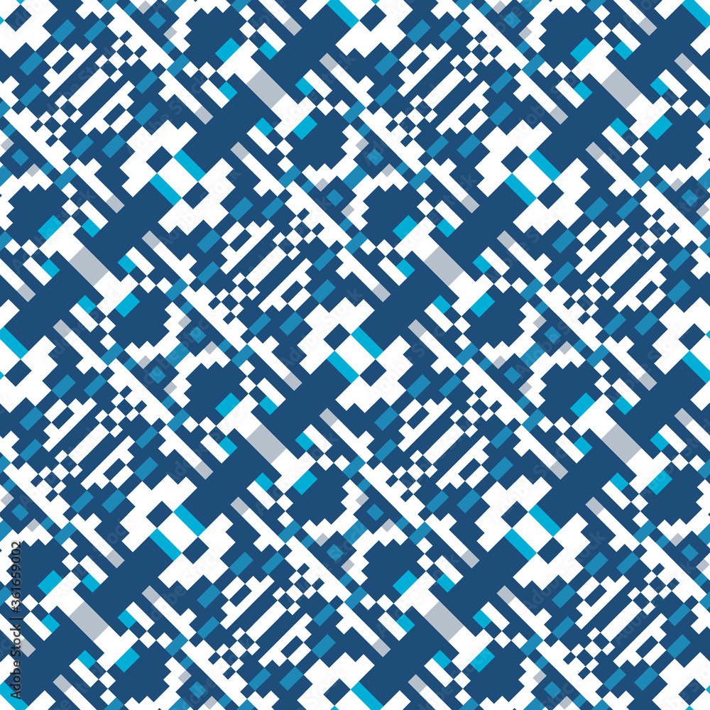 Poster abstract seamless pattern of geometric shapes. pattern for your design of clothes, home textiles or 