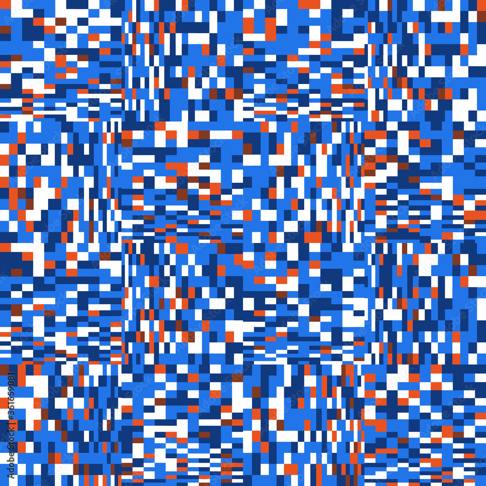 Poster abstract seamless pattern of geometric shapes. pattern for your design of clothes, home textiles or 
