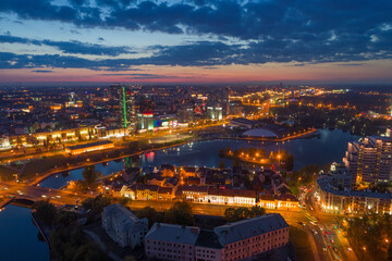 Minsk in the evening